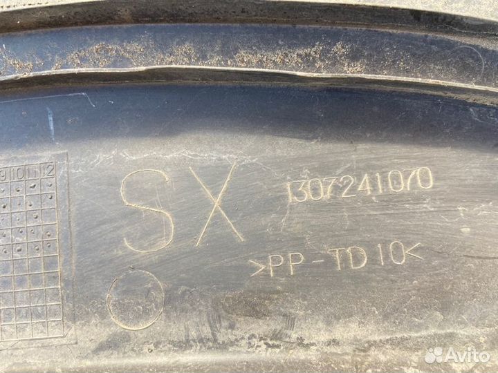 Накладка крыла задняя левая Peugeot Boxer 2006