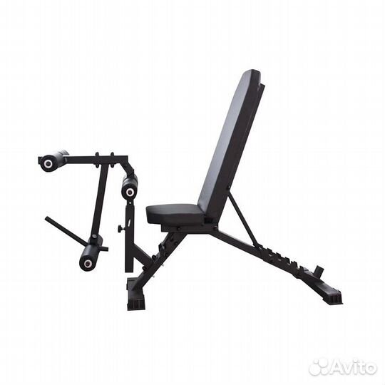 Скамья для жима 500 кг с кёрлом для прокачки ног