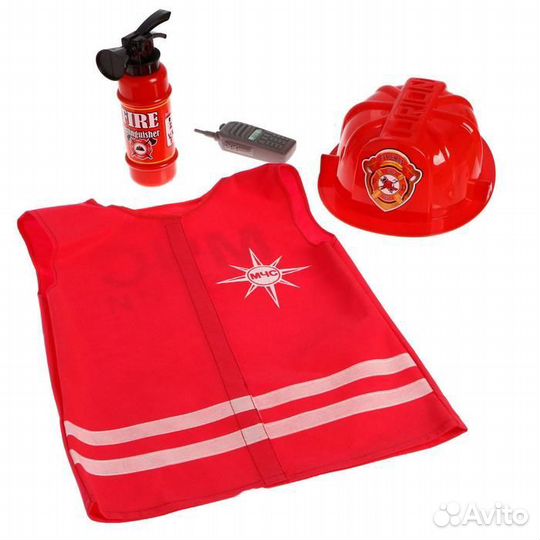 Костюм пожарного (мчс) детский