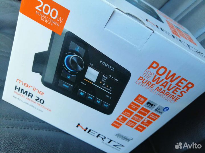 Hertz HMR 20 Морская магнитола в катер