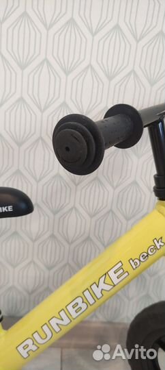 Беговел детский Runbike желтый