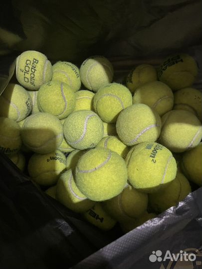 Теннисные мячи бу