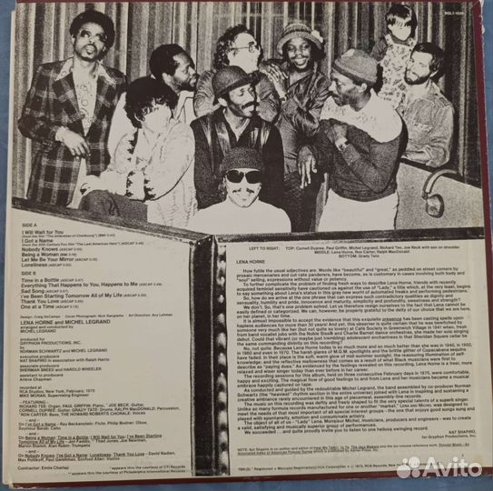 Lp Lena Horne & Michel Legrand - Lena & Michel USA