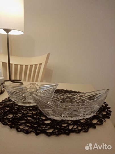 Хрустальная ваза