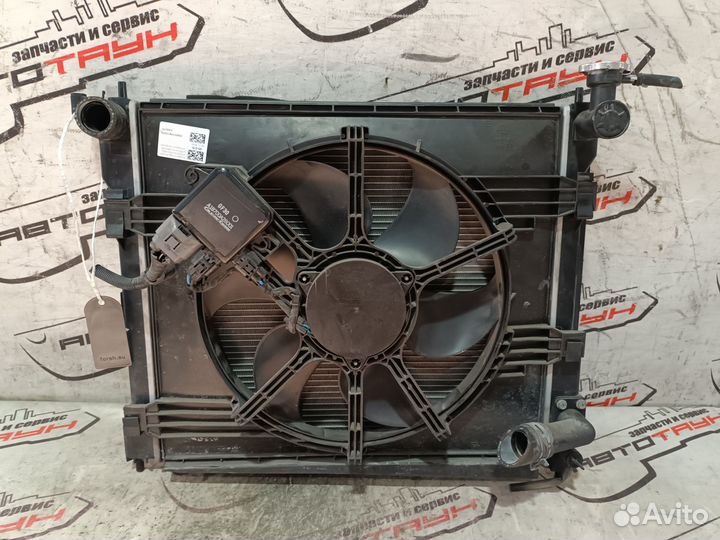 Радиатор двигателя nissan MR20-DE lafesta B30 NB30 без трубок 21400EN000 KA9279