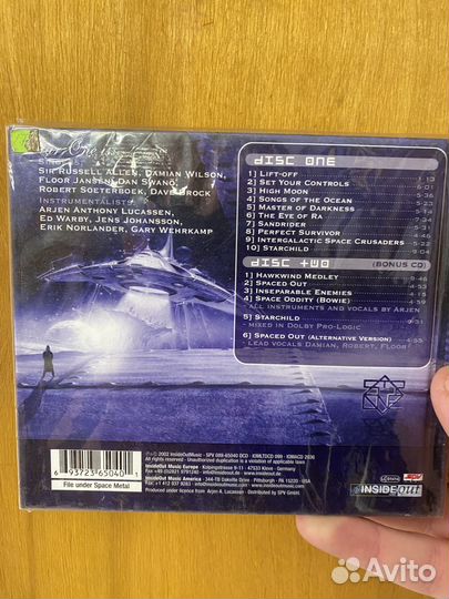 CD-диски Ayreon и Arjen Antony Lucassen