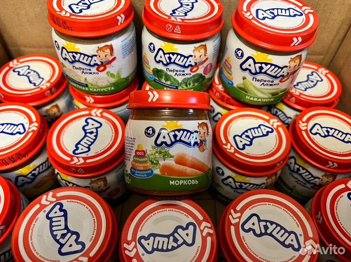 Детское пюре агуша