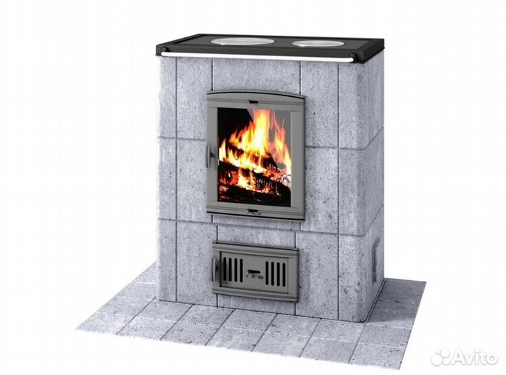 Печь камин талькомагнезит