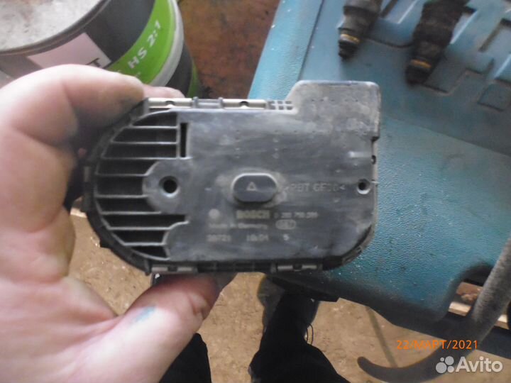 Пежо 307 дроссель 1.6. 2003г.в