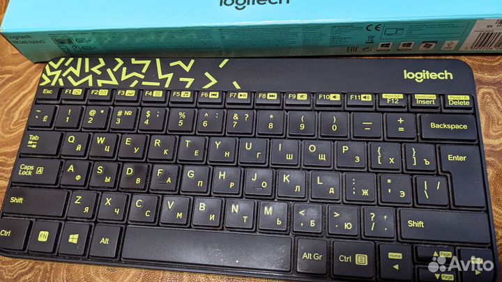 Logitech MK240 nano с мышкой