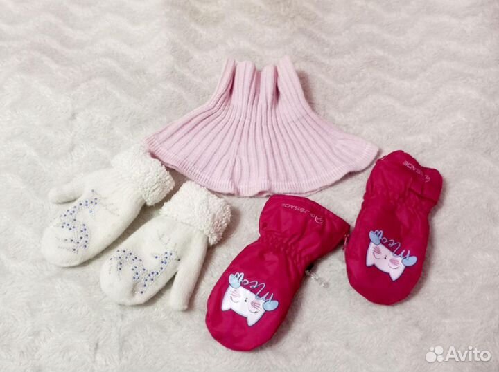 Шапки, беретки, повязка, шарфы, перчатки, манишка