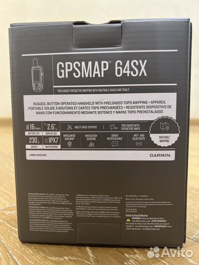 Навигатор Garmin gpsmap 64sx + Google HD Удмуртия
