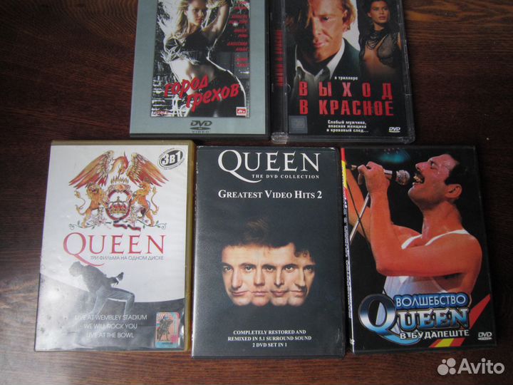 Музыка и фильмы на DVD