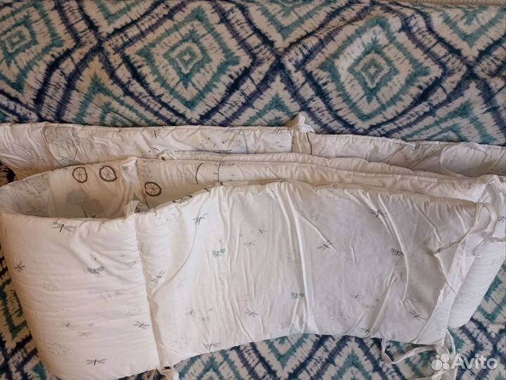 Бортики в детскую кроватку