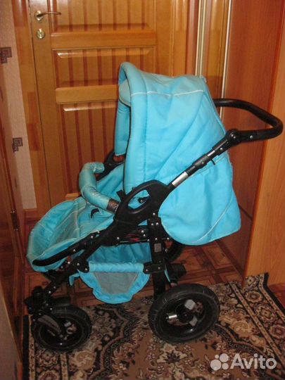 Прогулочная коляска зимняя бу