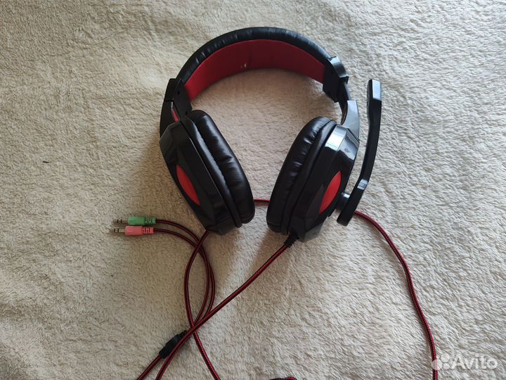 Игровые проводные наушники sven