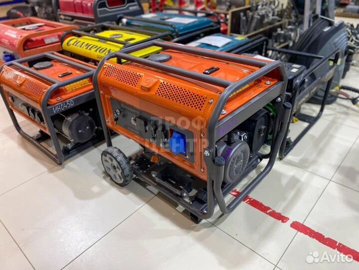 Аренда генератора. Прокат бензогенератора