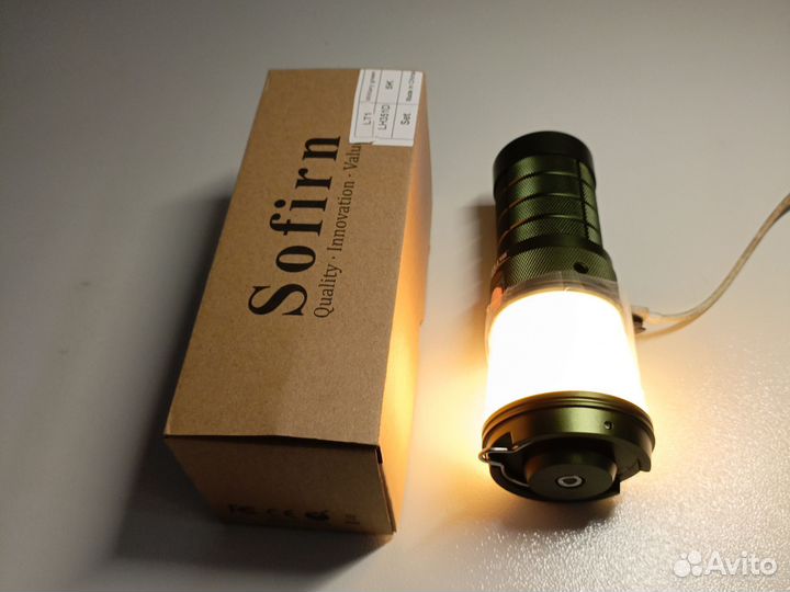 Фонарь походный Sofirn Military Green LH351D