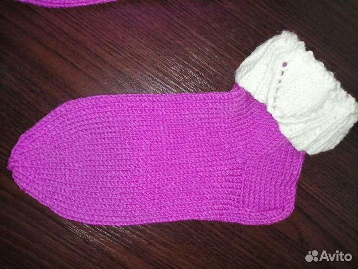 Носки вязаные