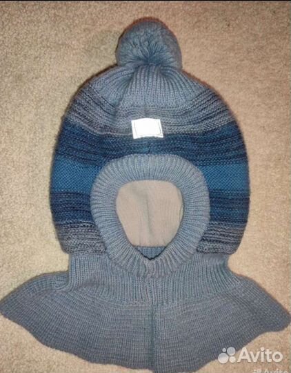 Зимний шлем Журавлик 46-48 и сапоги crocs c8