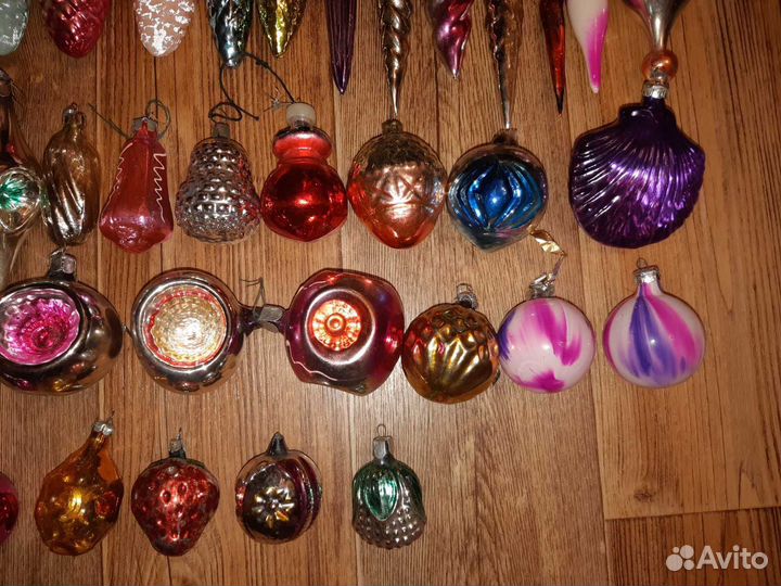 Елочные игрушки СССР