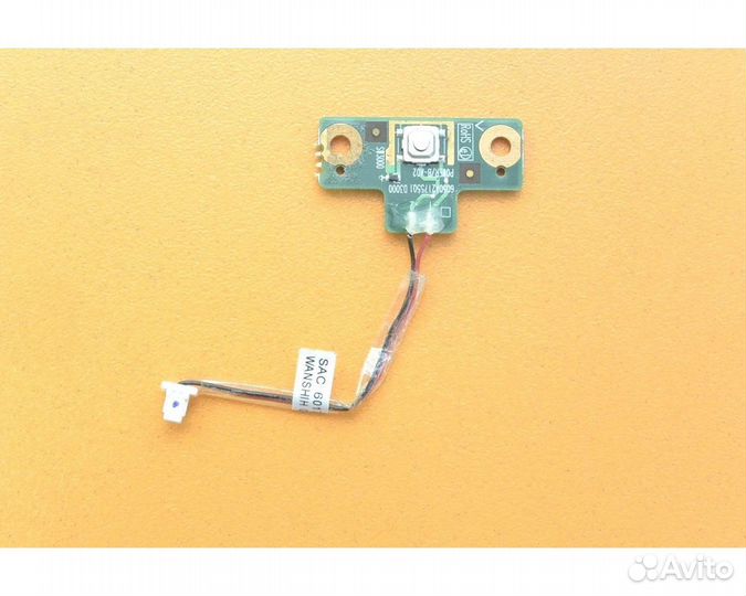 Кнопка вкл. для ноут. Toshiba L300. Отп. в регионы