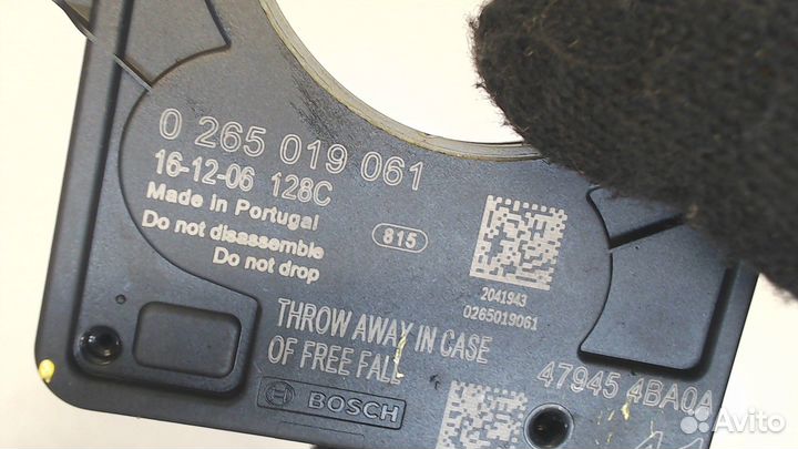 Датчик угла поворота Nissan Qashqai 2013, 2017