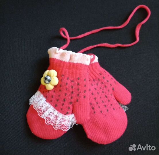 Варежки новые с биркой