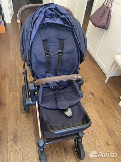 Коляска cybex priam III rose gold