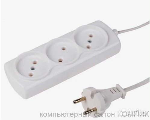 Удлинитель 3 розетки PROconnect 1,5 м