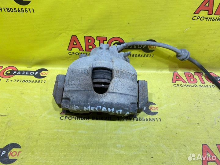 Суппорт передний левый Renault Megane 2 рейст F4R