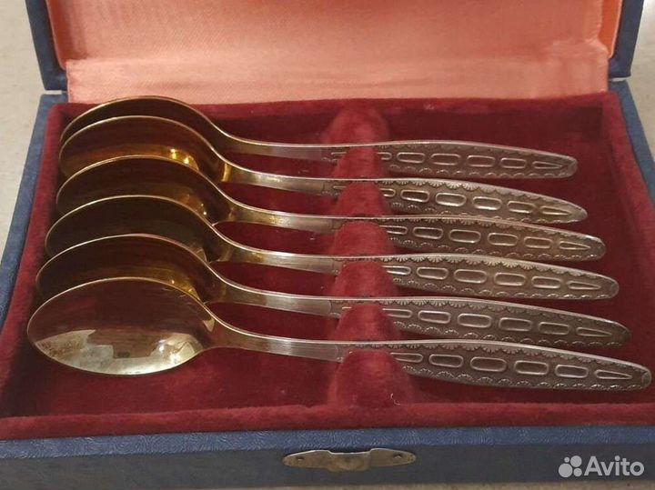 Чайные ложки из мельхиора СССР