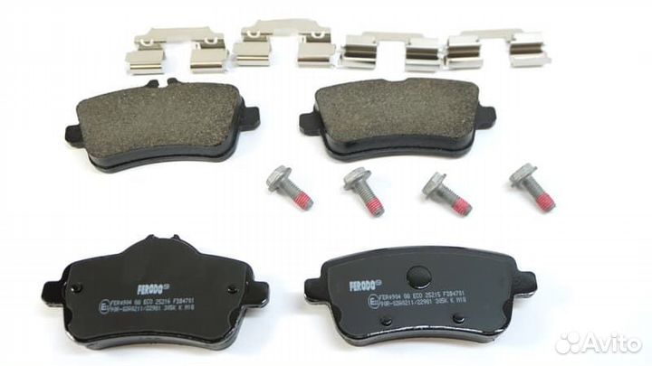 A 007 420 83 20 Колодки задние, mercedes-benz