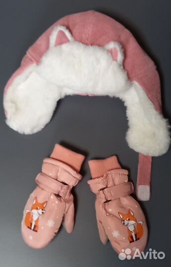 Шапка и варежки