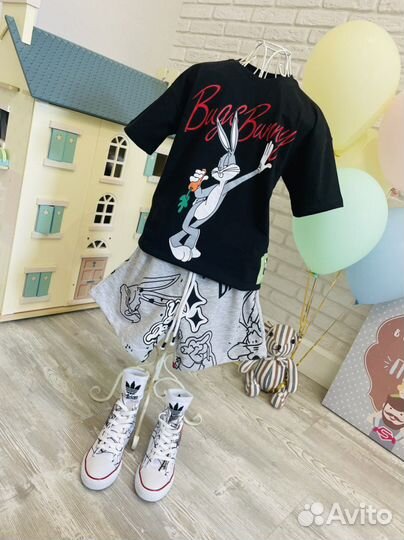 Новый Костюм с шортами Zara Бакс бани 116 122 134