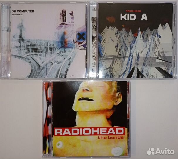 Группы Radiohead, Pearl Jam, CD, Сд диски