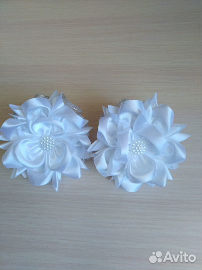 Заколки, резинки, ободки, бантики ручной работы