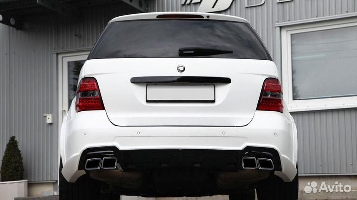 Задний бампер mercedes ML class W164