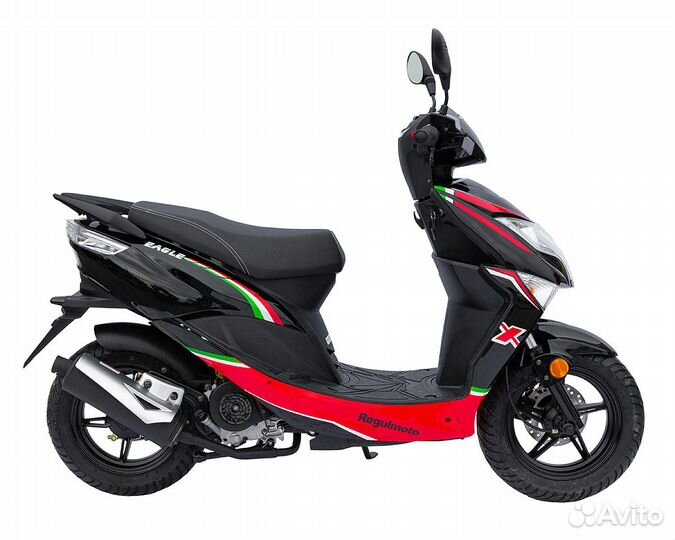 Скутер Regulmoto eagle 50 (LJ50QT-3L) колёса R12