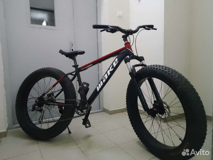 Велосипед широкие шины Фетбайк