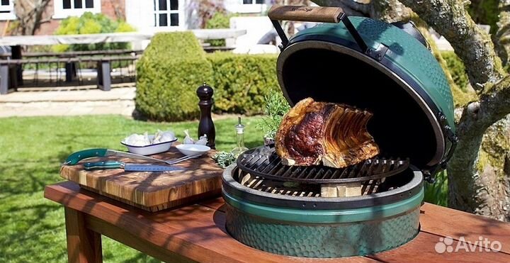 Керамический гриль Big Green Egg L