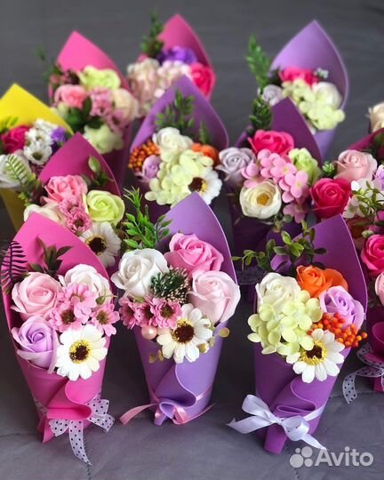 Мыльные цветы Воспитателю.Букет учителю