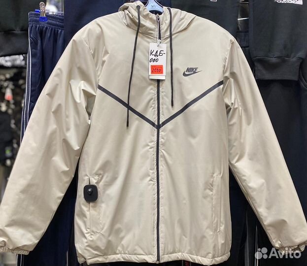 Куртка демисезонная на молнии Nike, 4 цвета, разме