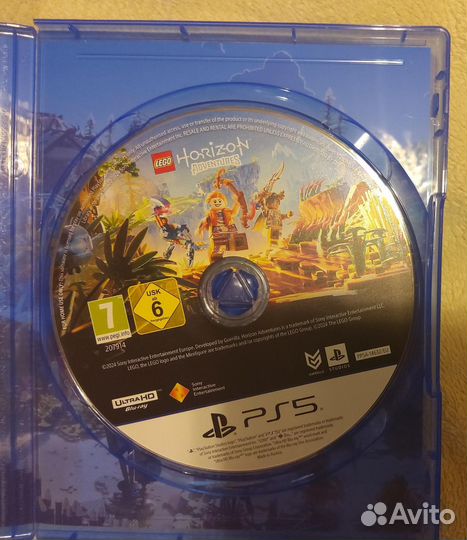 Lego Horizon Adventures, ps5 диск