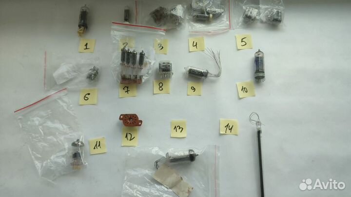 Радиолампы ин,гу, фэу,тпм, 6п и др