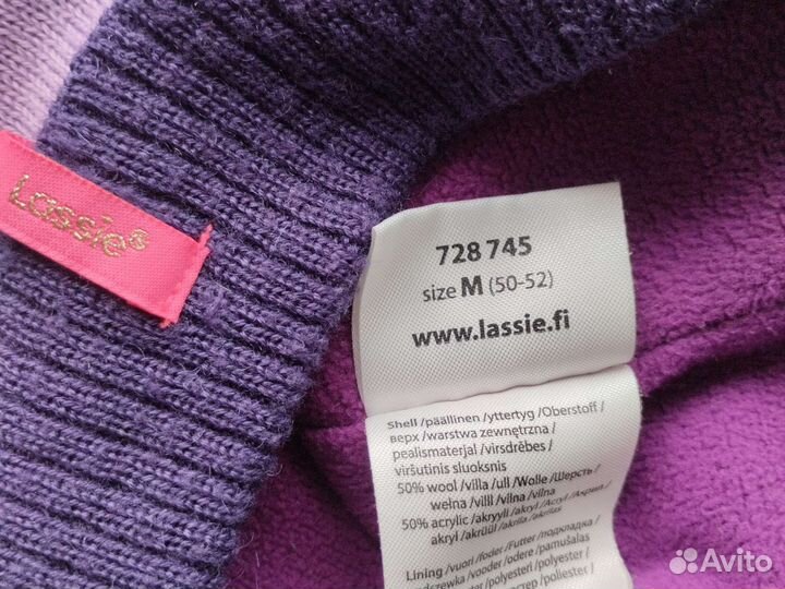 Шапка для девочки Lassie р.50-52