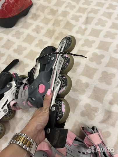 Детские ролики и защита