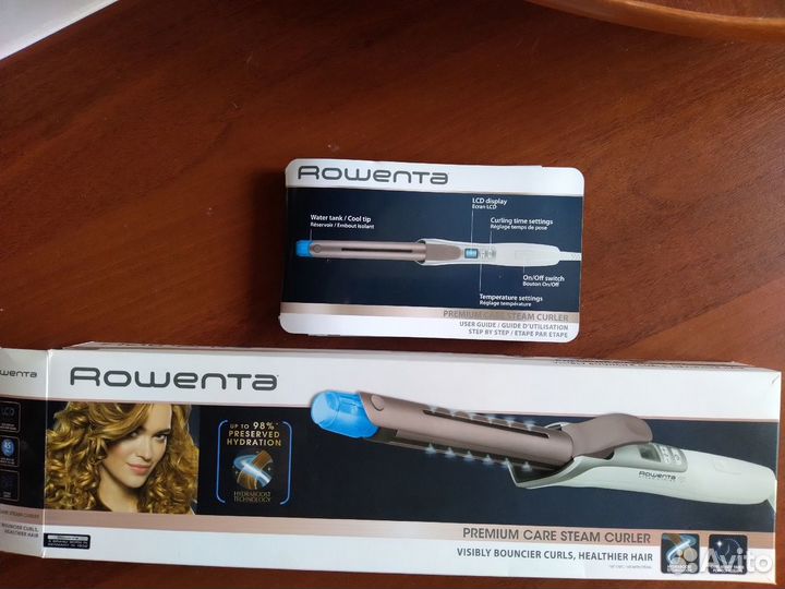 Паровая плойка Rowenta Steam Curler Для волос