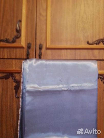 Атлас, ацетат. шёлк, штапель, костюм. ткань. СССР