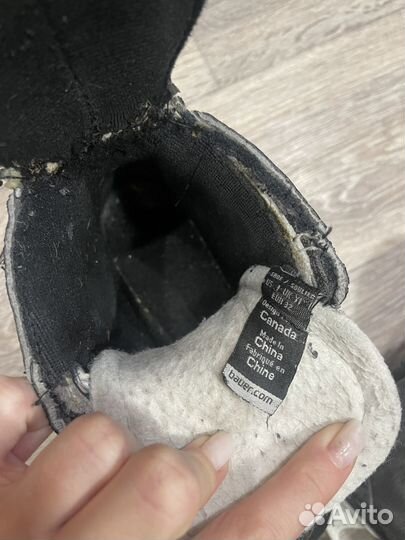 Коньки хоккейные bauer 32